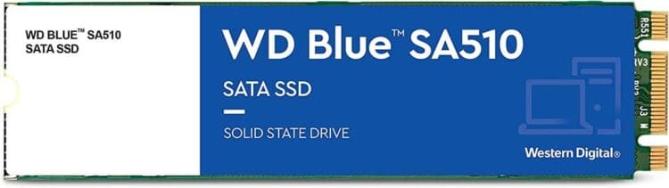 WD Blue SA510 M.2 SATA SSD 사진
